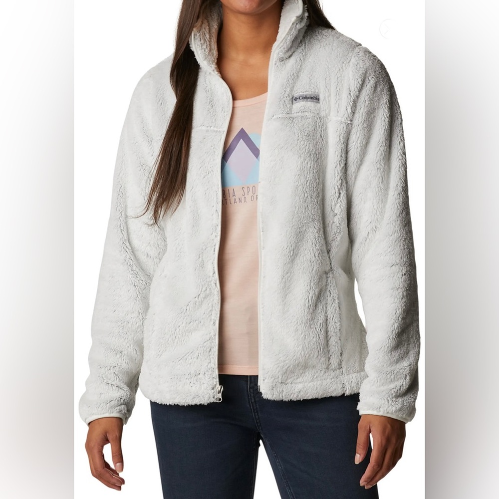 Columbia Women’s Cloudy Day Full Zip Fleece Jacket - Picture 2 of 14